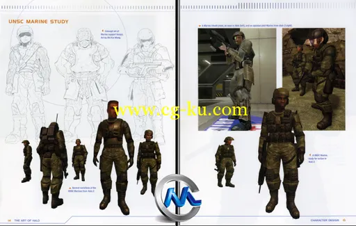 《光环游戏艺术原画设定》The Art of Halo Creating A Virtual World的图片4