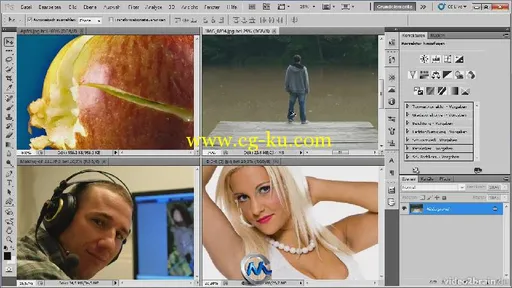 《Photoshop视觉传达设计教程》video2brain Visual Communication with Photoshop ...的图片1