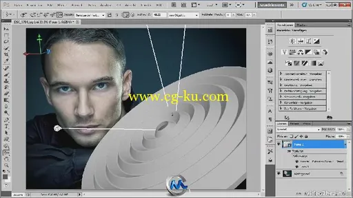 《Photoshop视觉传达设计教程》video2brain Visual Communication with Photoshop ...的图片2