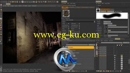 《C4D逼真场景环境制作教程》cmiVFX Cinema 4D Matte Painting Extraction的图片3