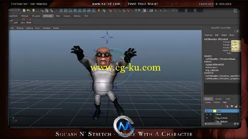 《Maya游戏动画大师教程》Eat3D Animation Masterclass Animating with Maya for G...的图片6