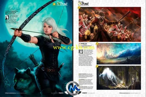 《科幻数字艺术杂志 2012年11月刊》ImagineFX November 2012的图片3