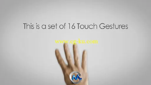 《多点触摸手势 AE模板》videohive professional touch gestures 303783的图片2