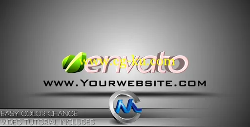 《优雅Logo标志展示 AE模板》videohive elegant logo reveal 157140的图片1