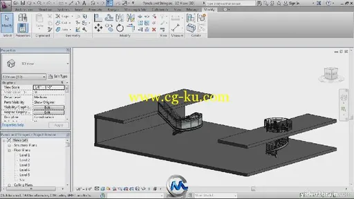 《Revit商业住宅楼宇楼体设计教程》video2brain Revit Stairs Workshop English的图片2