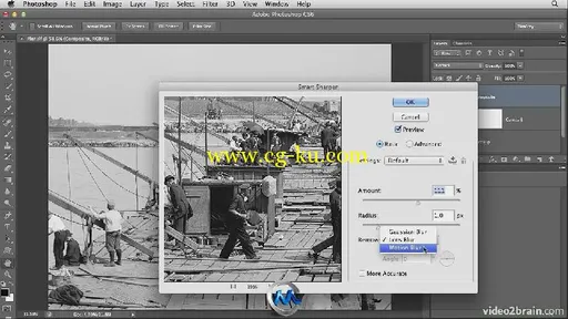 《Photoshop老久照片修复教程》video2brain Photo Restoration in Photoshop English的图片2