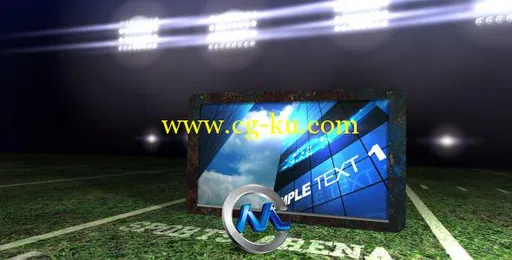 《体育舞台展示 AE模板》videohive sports arena showcase 119197的图片1