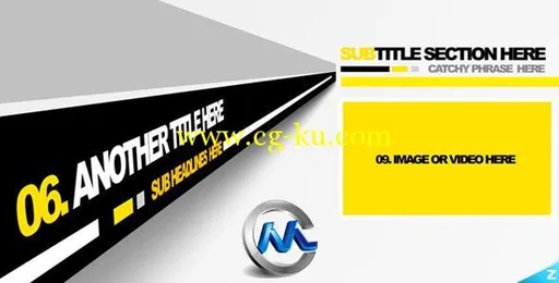 《商业设计板式 AE模板》VideoHive Tritone Business Template 54008的图片1