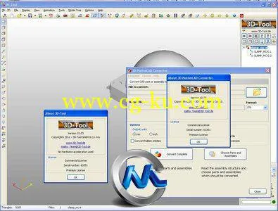 《CAD文件浏览器》3D-Tool 10.03 Premium的图片2