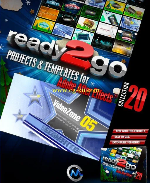 《DJ最强AE模板合辑Vol.20》Digital Juice Ready2Go Collection 20 for After Effects的图片1