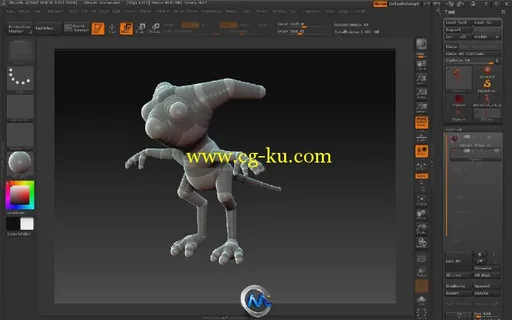 《ZBrush鼠人角色建模技术教程》The Third Guild Characters Made Easy Part 1 Geo...的图片2