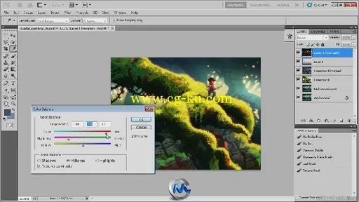 《Photoshop数字艺术绘画教程》video2brain Focus on Digital Painting English的图片3