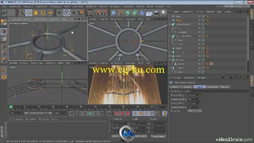 《C4D高逼真渲染教程》video2brain Realistic Rendering With CINEMA 4D German的图片1