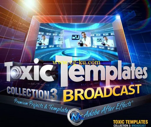 《DJ超强Toxic系列AE模板合辑Vol.3》Digital Juice Toxic Templates Collection 3 ...的图片1