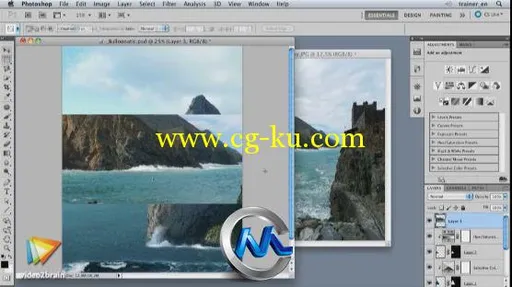 《Photoshop艺术家实例教程-空中钢丝》video2brain Photoshop Artist in Action Ul...的图片3