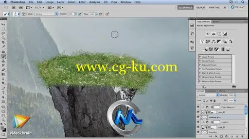 《Photoshop艺术家实例教程-云山自然》video2brain Photoshop Artist in Action Ul...的图片3