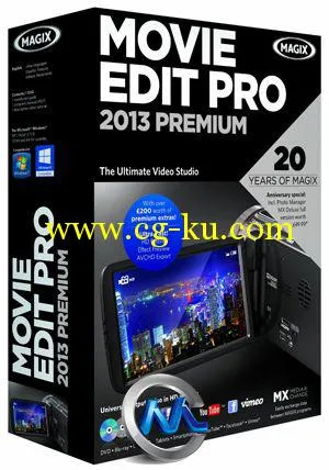 《魔力视频编辑2013高级版V12》MAGIX Movie Edit Pro 2013 Premium v12.0.0.32的图片1