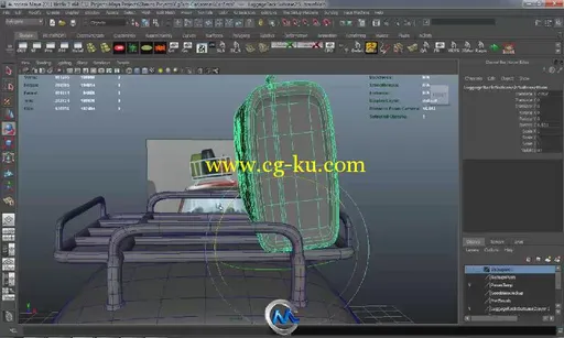 《Maya制作个性汽车视频教程》CGTuts+ Create A Stylized Car In Maya的图片3