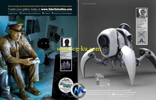 《3D艺术家书籍杂志第47期》3D Artist Issue 47 2012的图片2