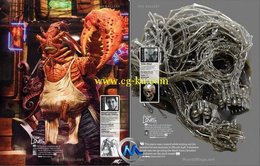 《3D艺术家书籍杂志第47期》3D Artist Issue 47 2012的图片3