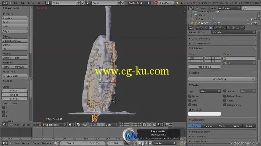 《Blender流体模拟动画特效教程》video2brain Special Effects with Blender Spanish的图片2