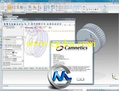 《齿轮凸轮设计插件套装2013》Camnetics Suite 2013的图片2