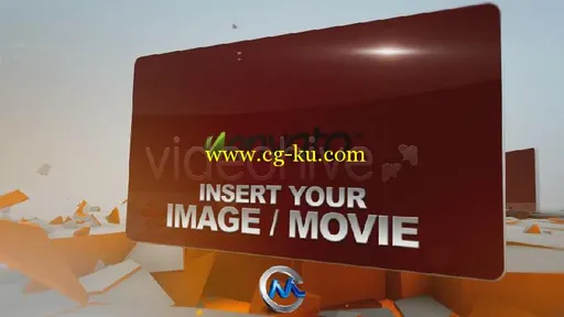 《粉碎变型版块展示AE模板》VideoHive 3D Explode Showcase FullHD 156167的图片3