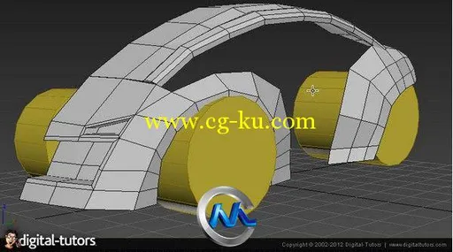 《3dsmax概念汽车设计建模教程》Digital-Tutors Creating Concept Vehicles in 3ds...的图片5