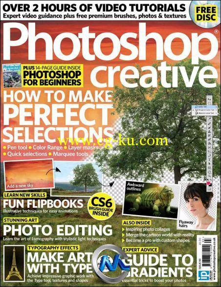 《Photoshop创意杂志2012年第93期》Photoshop Creative UK Issue 93 2012的图片1