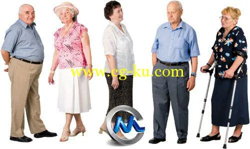 《老年人实拍图片平面素材合辑》DOSCH 2D Viz-Images People Seniors的图片1