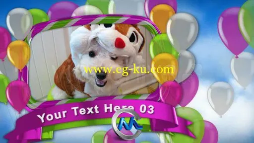 《气球聚会AE模板》VideoHive The Balloon Party 238433的图片2