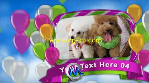 《气球聚会AE模板》VideoHive The Balloon Party 238433的图片3