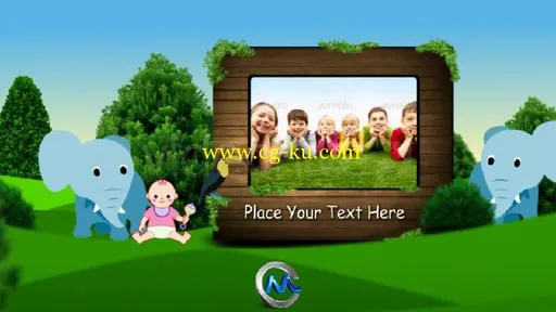 《快乐动物园中的儿童AE模板》VideoHive Happy Childrens 2712348的图片3