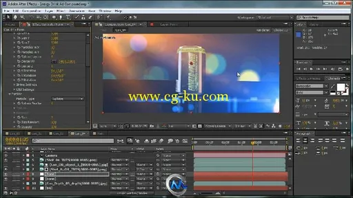 《AE与C4D和3dsmax制作饮料广告视频教程》CGTuts+ Create a High Impact Faux Ener...的图片1