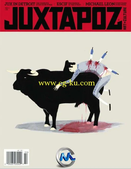 《地下街头艺术家杂志合辑》Juxtapoz Art Magazine 2009-2012 Collection的图片23