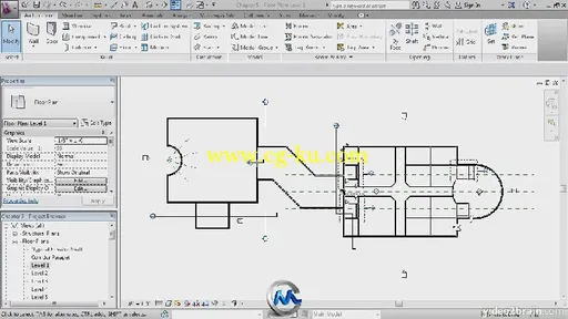 《Revit Architecture建筑建模视频教程》video2brain Learning Autodesk Revit Arc...的图片1