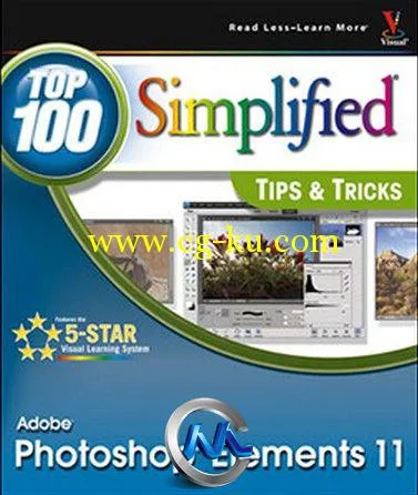 《Photoshop Elements技巧100例书籍》Adobe Photoshop Elements 11 Top 100 Simpli...的图片1