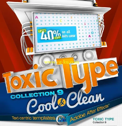 《DJ最强AE字体Logo模板合辑Vol.9》Digital Juice Toxic Type Collection 9 Cool a...的图片12