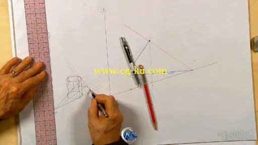 《透视手绘绘画基础视频教程》The Gnomon Workshop Fundamentals of Perspective w...的图片3