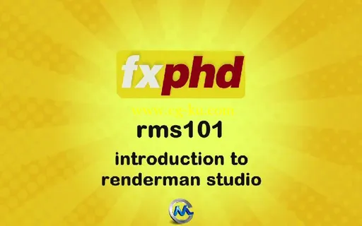 《Renderman渲染器高级视频教程》FXPHD RMS101 Introduction to Renderman Studio的图片3