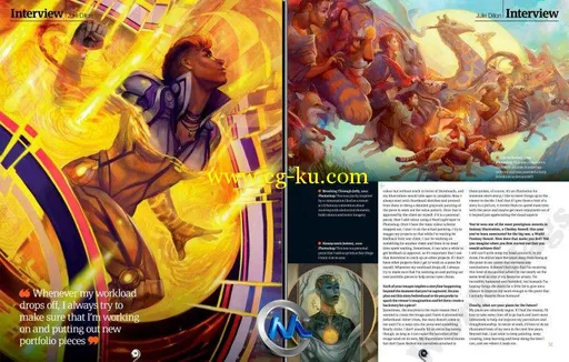 《幻想艺术家杂志2012年第39期》Fantasy Artist Issue 39 2012的图片3