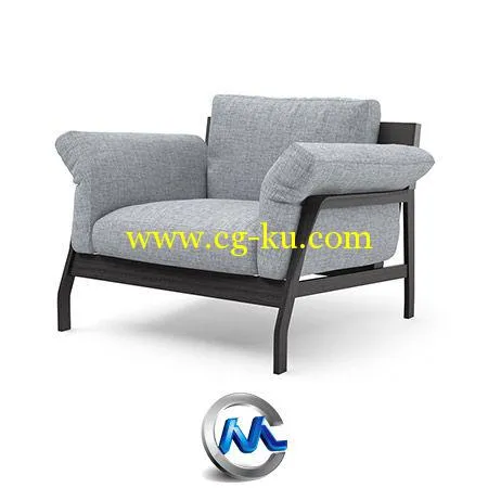 《沙发与座椅3D模型合辑》model+model Vol.07 Sofas+Armchairs的图片6