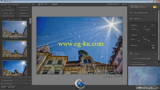 《摄影图像后期HDR成像视频教程》video2brain Nik HDR Efex Pro 2.0 Workshop English的图片2