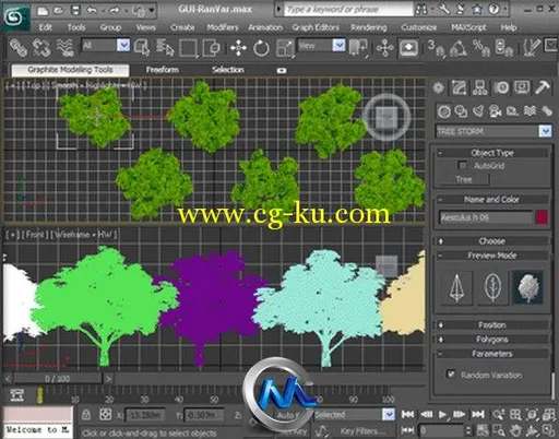 《树木植物插件V2012版》Onyx Tree Storm 2012 For 3Ds Max 2012的图片3