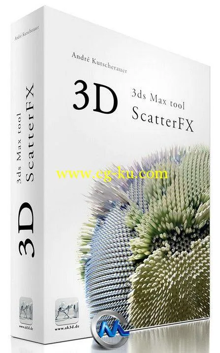 《3dsmax散射离散脚本》AK3D ScatterFX for 3ds Max的图片1