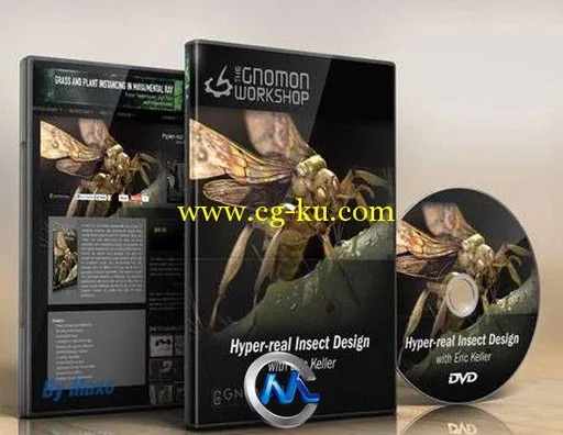 《超现实昆虫设计视频教程》The Gnomon Workshop Hyper real Insect Design with E...的图片1