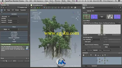 《SpeedTree创建数码森林工具视频教程》cmiVFX Creating Digital Forest Assets Vo...的图片2