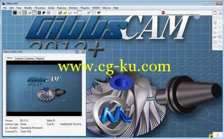 《机床编制程序2012》GibbsCAM 2012+ Build 10.3.13.0的图片2