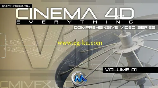 《C4D建模深入技术视频教程第一季》cmiVFX Cinema 4D Everything Volume 1的图片1