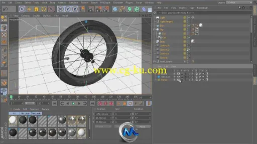 《C4D建模深入技术视频教程第一季》cmiVFX Cinema 4D Everything Volume 1的图片2